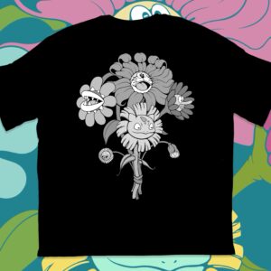PRE-VENTA Camiseta Gracias a la flores [Edición monocromo]